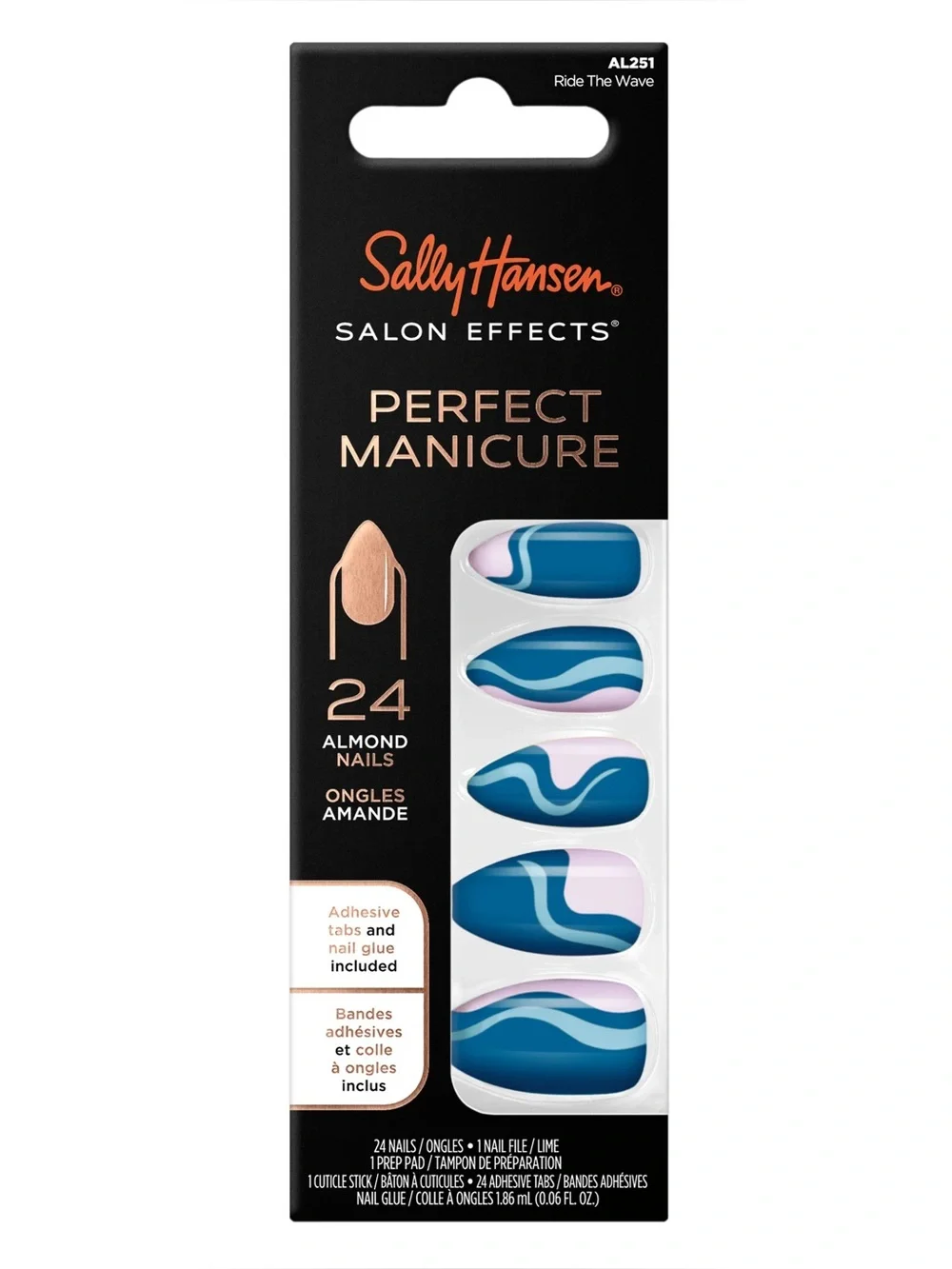 Sally Hansen Salon Effects Perfect Manicure press-on nails in 